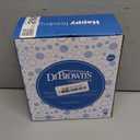 Dr. Brown's Milestones Narrow Sippy Straw Bottle, Spill-Proof with 100% Silicone Handles and Weighted Straw, 8 oz/250 mL, Gray/Pink, 6m+