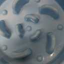 MateeyLife Slow Feeder Dog Bowls 2PCS, Anti-Choking Puzzle Dog Food Bowls, Anti-Slip Interactive Feeding Slow Down Eating, Bloat Stop Maze Dishes for Medium Breeds (A-LightBlue&DarkBlue)