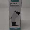 [Only for J1772 EVs ] Lectron - Tesla to J1772 Charging Adapter, Max 48A & 250V - Compatible with Tesla High Powered Connectors, Destination Chargers, and Mobile Connectors (White)