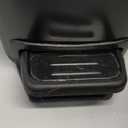 Cesun Small Bathroom Trash Can with Lid Soft Close, Step Pedal, 6 Liter / 1.6 Gallon Stainless Steel Garbage Can with Removable Inner Bucket, Anti-Fingerprint Finish (Matt Black)