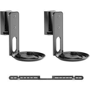 ynVISION Adjustable Wall Mount Brackets Compatible with Sonos Era 100 Speakers and ynVISION Wall Mount Compatible with Sonos Arc Bundle
