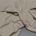 Smiry Stretch Jacquard Seat Covers for Dining Room Chairs Set of 6, Removable Washable Chair Seat Protector Slipcovers, No Rear Covers, Beige