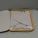 efluky Laundry Basket with Lid and Removable Bag, 100L Tall Laundry Hamper with Bamboo Handles, Aesthetic Dirty Clothes Bin for Laundry Room, Bathroom, Bedroom and Dorm, Light Grey