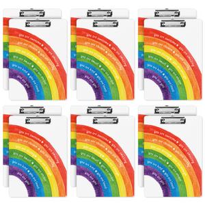 Sinload 36 Pcs Class of 2026 Graduation Gifts Bulk for Students Motivational Plastic Colored Clipboard A4 Letter Size with Low Profile Clip for School Teachers Nurses Coworkers Office