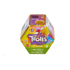 Trolls Band Together Series 2 Pom Poms Mystery Pack [1 RANDOM Keychain]