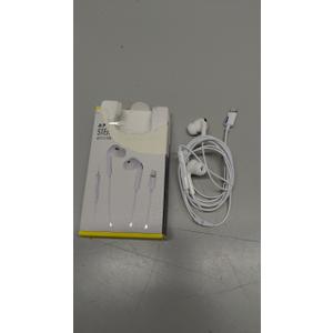 Acoustix Apple 8-pin Stereo Audiobuds With In-Line Microphone And Remote White