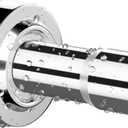 Shower Curtain Rod 34-66 Inches Never Rust 304 Stainless Steel Tension Curtain Rod Adjustable Shower Rod Spring Tension Non-Slip No Drilling Shower Rods for Bathroom Window