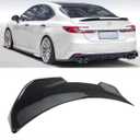 Rear Spoiler Compatible with 2025 2026 Toyota Camry, PSM Style Trunk Exterior Tail Deck Lid Wing Duckbill Lip Splitter (Carbon Fiber Pattern)