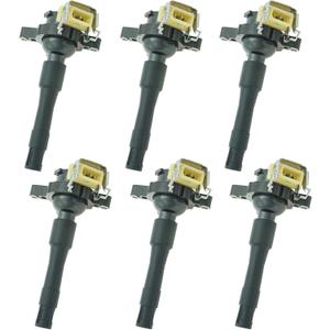 TRQ Ignition Coil Set Compatible with 96-03 BMW 02-05 Land Rover