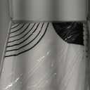 Sagielio Black and White Throw Pillow Covers 18x18 Inches Set of 4, Decorative Double-Sided Soft Microfiber Boho Mid Century Modern Arch Sun Decor Pillow Cases