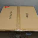 Farmhouse Chandeliers for Dining Room, 5-Light Rustic Drum Dining Room Chandelier Over Table, Wood Chandeliers Hanging Light Fixture for Bedrooms, Living Room, Entryway