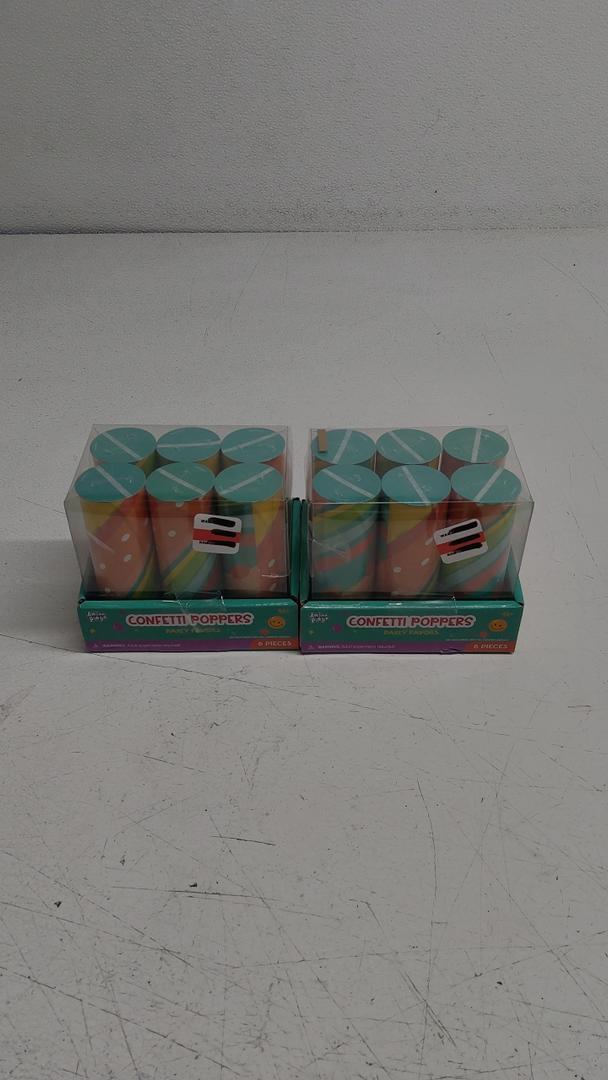 Anker Play Confetti Poppers (Pack of 2)