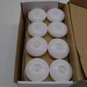 Homemory 24 Pack 3 Flameless Led Floating Candles, 200 Hour White Battery Operate Waterproof Tealights for Cylinder Vases, Centerpieces at Wedding Decor, Party, Pool
