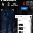 UCOCARE 2K Security Camera Indoor Wireless with 5200mAh Larger Battery, Mini Security Camera for Home Security, HD Portable Camera WiFi, 160 Wide View, Smart Motion Detection, 33ft Night Vision