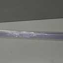 4 Pack Frameless Shower Door Bottom Seal, 1/4 x 39 Clear PVC Shower Seal Strip for 1/4 Inch Glass Shower Door Stop Shower Leaks