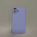 LOVE 3000 Designed for iPhone 16 Case, Premium Silicone with [Soft Anti-Scratch Microfiber Lining] Shockproof Protective Phone Case for Men Women Girls 6.1", Light Blue