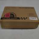 COWVIE Gazebo Replacement Netting Screen, 12' x 12' Universal Gazebo 4-Panel Mosquito Sidewalls with Double Zippers for Outdoor Patio (Only Netting) (Khaki)