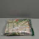 Tropical Shower Curtain, Colourful Leaves Floral Palm Leaf Hawaiian Botanical Plant Bathroom Decor, Waterproof Cloth Fabric Bath Curtain with Hooks 72 x 84 inch (Beige)