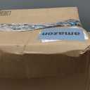 14/3 Gauge Black Outdoor Extension Cord 300 ft Waterproof with Lighted Indicator, Cold Weatherproof -40C, Flexible 3 Prong Long Extension Cord Outside,13A 1625W 14AWG SJTW, ETL Listed