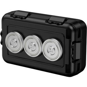 Magnetic Key Box,Magnet Key Holder Under car,Hide a Key Magnetic Holder,IPX7 Waterproof Key Hider Outdoor (Regular)