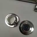 Shower Curtain Rod, 1" Diameter Heavy Duty Tension Shower Rod, Non Slip Adjustable 28-74 inch No Drilling Shower Curtain Rods Spring Tension For Bathroom, Shower Stall, No Rust, Silver