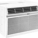 LG LW1224RD 12,000 Window Air Conditioner, 115V, 550 Sq.Ft. (22' x 25' Room Size), Quiet Operation, Electronic Control with Remote, 3 Cooling & Fan Speeds, Auto Restart, 12000 BTU, White
