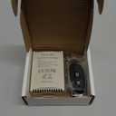 DieseRC AC 110V 120V 220V 240V Wireless Remote Control Switch 433Mhz RF 10A 2CH Relay Receiver with 2 Transmitters for Garage Door Electric Curtain Motor Light DIY Radio Control Switch