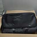 22" x 12.5" Guitar Pedal Board with Power Supply Tray, Carry Bag & Mounting Tapes Included (Black, SPB-22S)