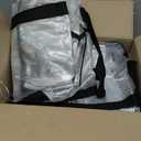 BALEINE 6-Pack Oversized Moving Bags with Reinforced Handles, Heavy-Duty Storage Tote for Clothes, Moving Supplies (Clear, 6-Pack)
