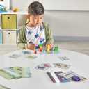hand2mind MathLink Cubes Numberblocks 1-10 Activity Set, 30 Preschool Learning Activities, Counting Blocks, Linking Cubes, Educational Toys for Kids, Number Games, Math Manipulatives Kindergarten