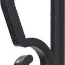 Coideal Christmas Light Clips Outdoor - 200 Pcs Holiday Lights Clip Plastic Gutter Hooks Outside Xmas Light Hangers for Hanging Christmas Halloween Decor (Black)