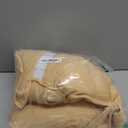 SATINIOR Santa Claus Suit Men's Unisex Padded Belly Stuffer Santa Belly Costume for Christmas Halloween Cosplay (21 x 16 Inches, Beige)