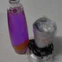 JAMBO 16" Beautiful Lamp- Purple with Yellow/Orange Wax, Relaxing Liquid Light, Night Light Nightlight, Home Decor Living Room Office Bedroom Lamp for Adults Teens Kids Magma Motion