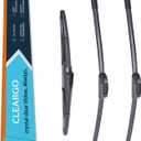Windshield Wiper Blades Kit for 2023 2024 2025 Kia Sportage Front & Rear Replacement, All-Season Performance, Easy Snap-On Installation
