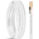 15ft NM-B 12/2 Wire with Ground,Electrical Wire 12 Gauge 2 Conductors with Ground,12 AWG Copper Solid Indoor 12/2 W/G NMB Cable Non-Metallic Residential Wiring for Branch Circuit Switches,Outlets