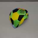 U Scored Sports in The House Soccer Ball - Indoor Size 4 Padded Soccer Ball for Girls (Ages 3+), Boys (Ages 3+) & Adults - Bring Soccer Practice Home - Perfect for Juggling - Gift for Soccer Player (Brilliant Bright)