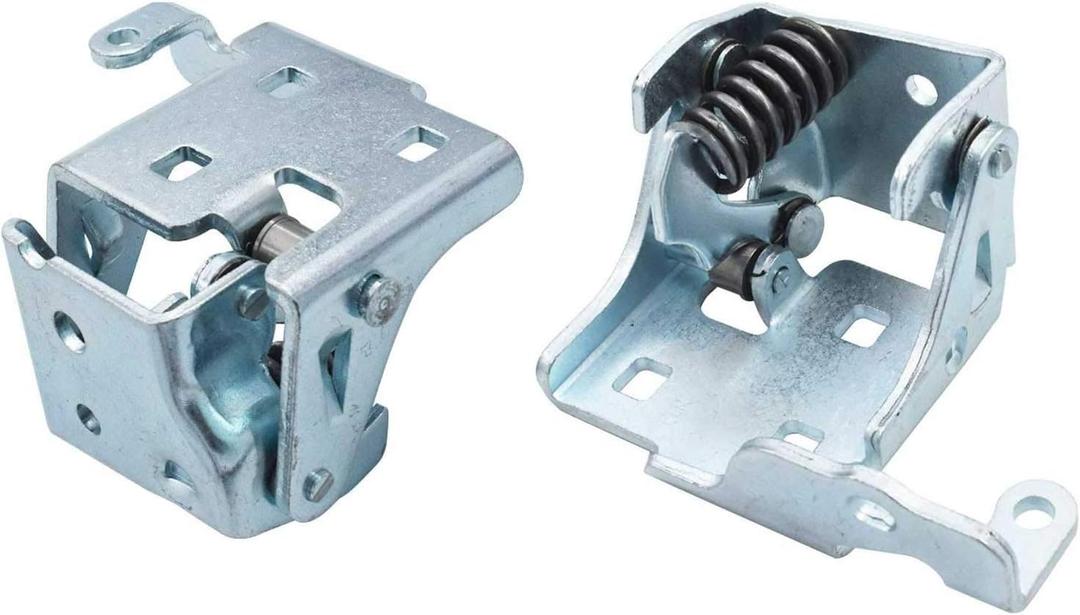 Front Driver and Passenger Side Lower Door Hinge Pair Set for 2007-2014 Chevy Silverado Suburban Tahoe, GMC Sierra Yukon Replaces OE#s 20969645 20969646