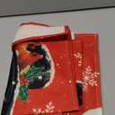 Artoid Mode Red Snowman Let It Snow Winter Placemats Set of 4, 12x18 Inch Seasonal Christmas Holiday Table Mats for Party Kitchen Dining Decoration