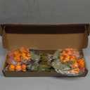 MUTCOLOR Fall Flowers Artificial for Decoration, 36 Heads Fake Mums Fall Floral Arrangement Silk Chrysanthemums Bouquet for Outdoor Home Indoor Table Pots Vase Cemetery Decoration, 4 Pcs