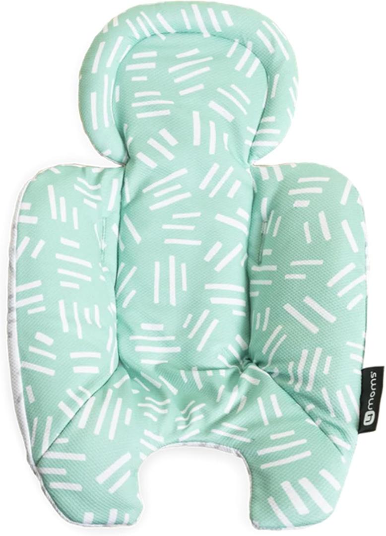 4moms RockaRoo and MamaRoo Infant Insert, Machine Washable, Cool Mesh Fabric, Reversible Design, Mint