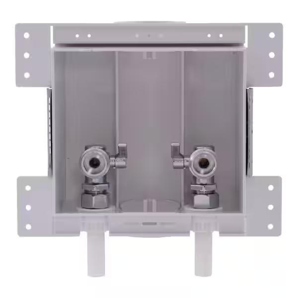 Holdrite HR-WR-P, PEX Tailpiece 1/2 inch CTS x 3/4 inch MHT Washing Machine Outlet Box