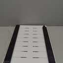 Pull out Cabinet Organizer,Heavy Duty Slide out Pantry Shelves Drawer Storage with Adhesive Nano Film,Sliding Mesh Cabinet Basket with Handle for Kitchen, Bathroom, Home, 13.8"W X 21"D X 6.2"H,White