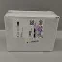 I00000 144 Plastic Forks, Disposable Flatware with White Handle, Look Like Gold Cutlery for Party Wedding