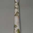 Safiyya Floral Peel and Stick Wallpaper Green and White Wall Paper Boho Contact Paper Self Adhesive Removable Wallpaper for Bathroom 197"x17.3"