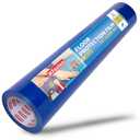 XFasten Floor Protection Film, 24-Inch x 200-Foot Roll, 3 mils, Blue Self-Adhesive Plastic Film Protector for Hardwood Floor |Residue-Free Painting and Construction Sticky Floor Protective Film Roll