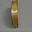 TONIFUL 1 Inch x 100yds Gold Satin Ribbon, Thin Solid Color Satin Ribbon for Gift Wrapping, Crafts, Hair Bows Making, Wedding Party Decoration, Sewing, Invitation Cards, Floral Bouquets, Christmas
