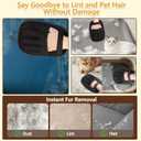 Pet Hair Remover Glove, Pet Hair Remover for Laundry, ReusableElectrostatic Dog Cat Hair Removal Gloves for Furniture (2pcs)