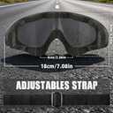 COOLOO Motorcycle Goggles, 3 Pack ATV Dirt Bike Goggles Anti-UV Dustproof Windproof Racing Goggles for Adult Men Women