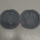 Dash MultiMaker Mini System Removable Plate Set - Ceramic, Nonstick Replacement Plates for Fun-Shaped Waffle Breakfast - Waffle Maker Not Included - 4-Inch - Two-Pack - Mickey & Minnie