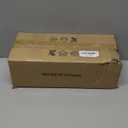 Modern Sputnik Chandelier Ceiling Light Fixture, 8-Light Mid Century Industrial Semi Flush Mount Light for Dining Room, Kitchen Island, Bedroom, Living Room, Matte Black and Gold, Adjustable Arms